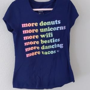 Girls Justice Size 10 T-shirt